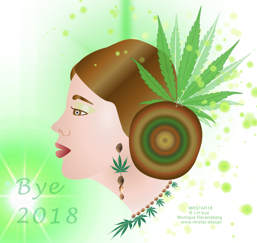 illustration by #LadyHemp for MRSTAR old year