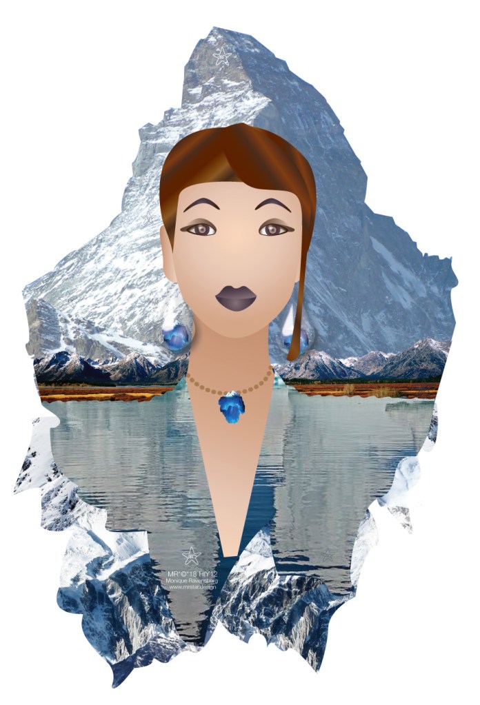 illustration by Monique Ravensberg - #MRSTAR for international mountain day