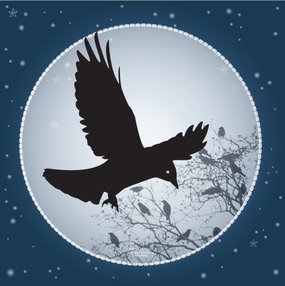 Full MOON March 2019 illustration by #MRSTAR.