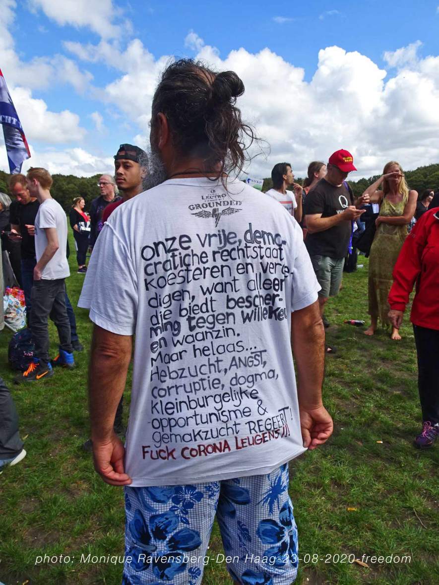 Freedom-Den-Haag-text-T-shirt